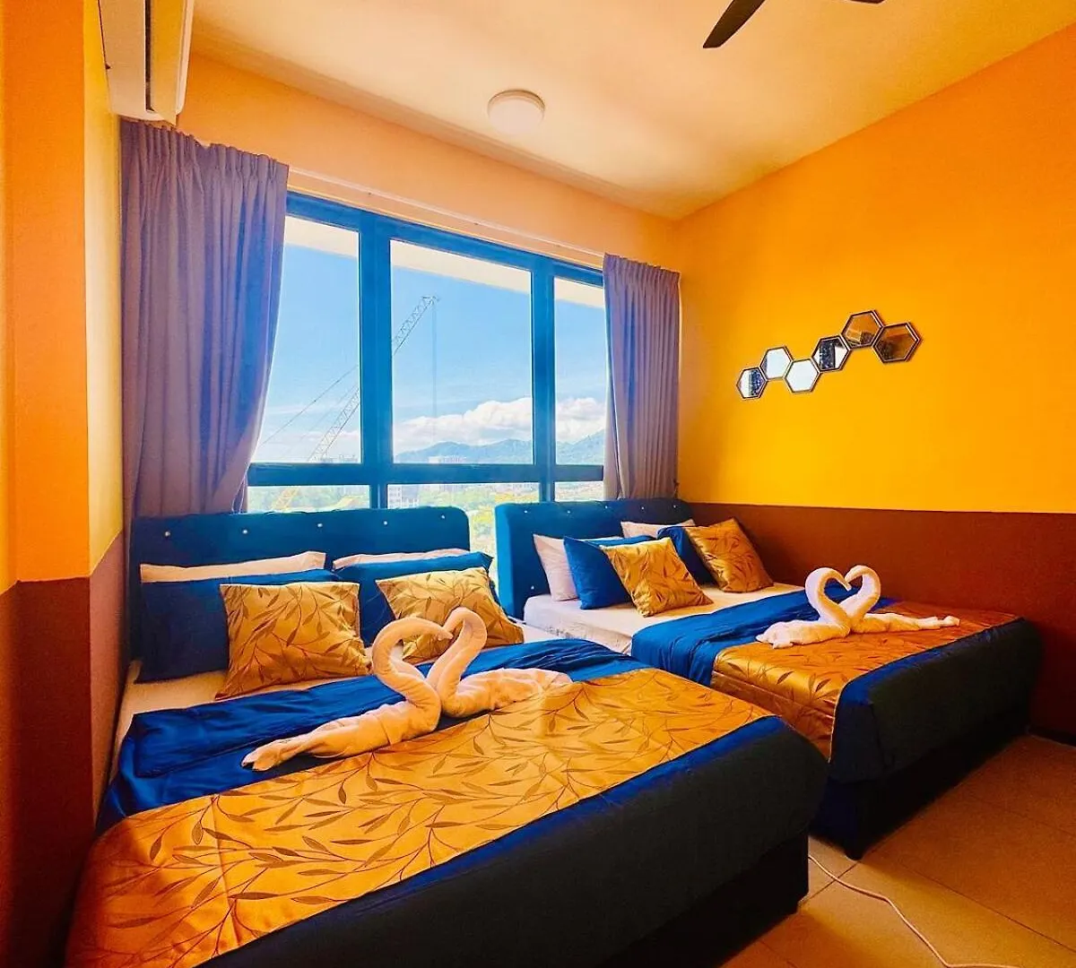 Deluxe Suite For10 Stunning Sea &City Viewsnetflix Jelutong شقة