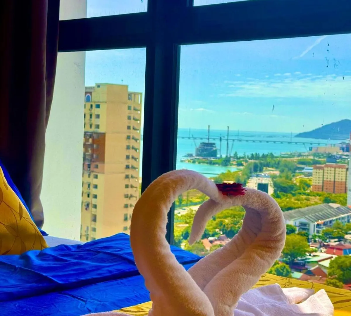 Deluxe Suite For10 Stunning Sea &City Viewsnetflix Jelutong 0*,  ماليزيا